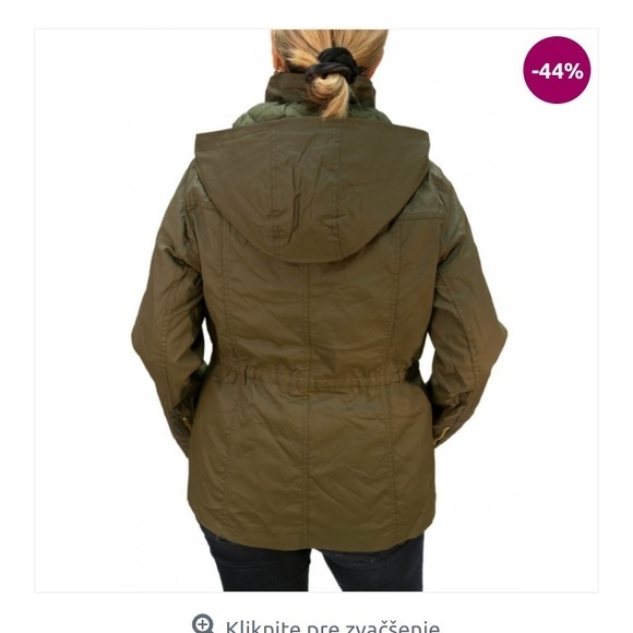 Tommy Hilfiger hooded waterproof jacket EUC sZ M - Picture 2 of 7